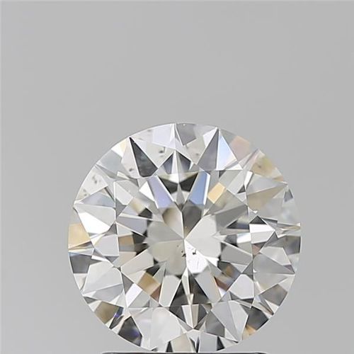 2.08ct H SI1 Rare Carat Ideal Cut Round Diamond