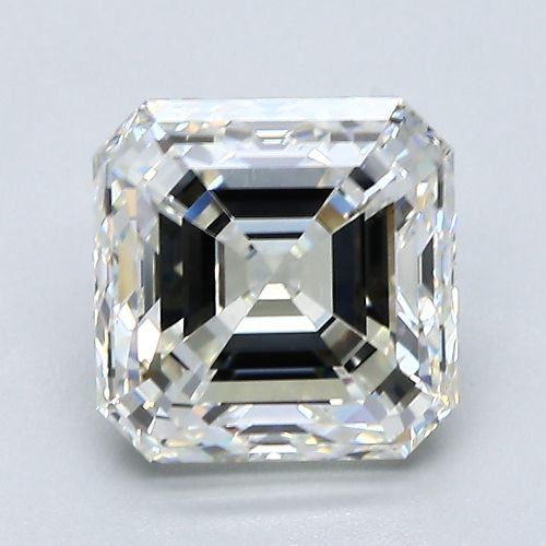 3.01ct J VVS1 Very Good Cut Asscher Diamond