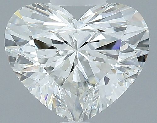 1.09ct H VS2 Rare Carat Ideal Cut Heart Diamond