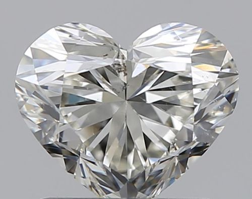 1.00ct K SI2 Rare Carat Ideal Cut Heart Diamond