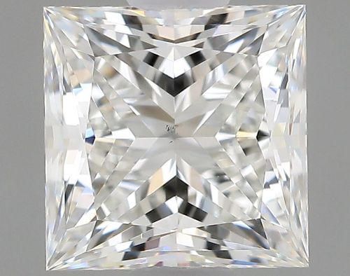 0.84ct I SI1 Rare Carat Ideal Cut Princess Diamond