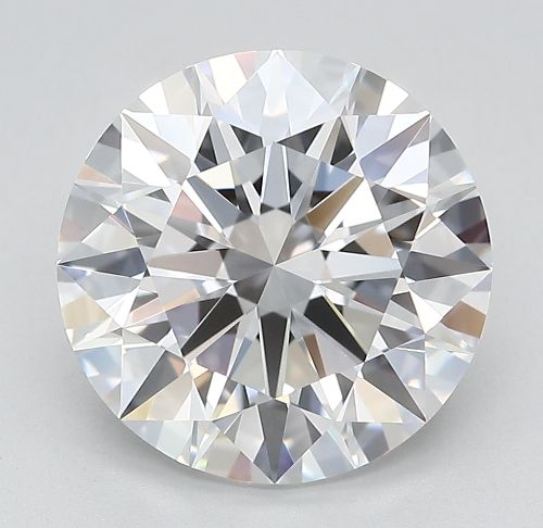 3.54ct D FL Excellent Cut Round Lab Grown Diamond