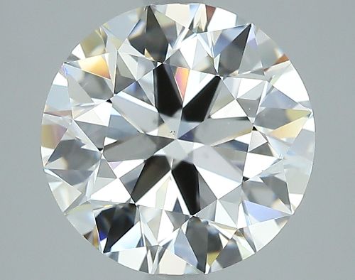 3.05ct F VS2 Rare Carat Ideal Cut Round Diamond