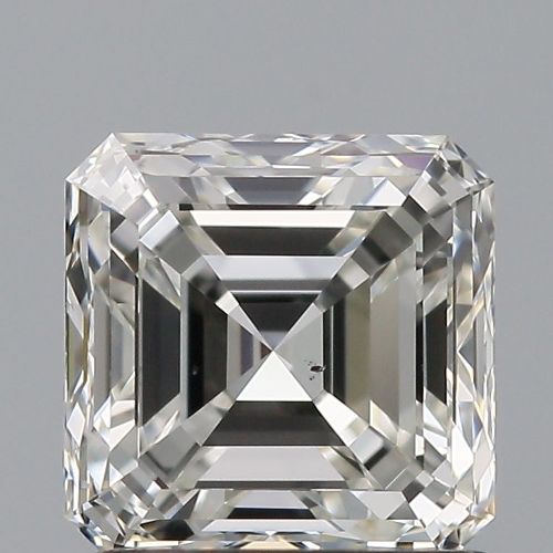 1.22ct H SI1 Rare Carat Ideal Cut Asscher Diamond