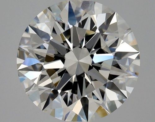 1.57ct F FL Rare Carat Ideal Cut Round Diamond