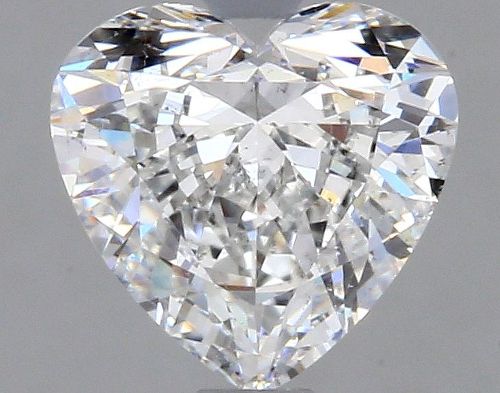 1.06ct F SI2 Excellent Cut Heart Diamond