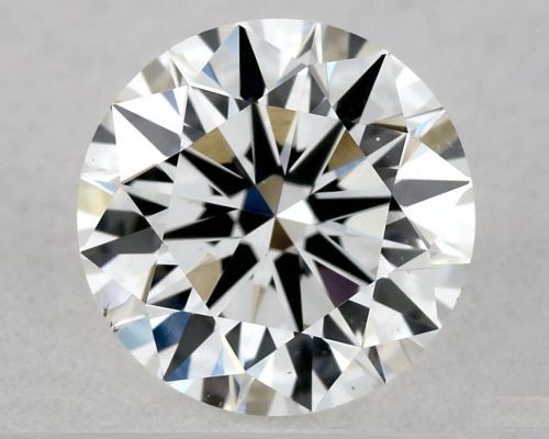 0.61ct D SI1 Very Good Cut Round Diamond