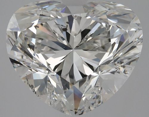 3.02ct G SI2 Very Good Cut Heart Diamond