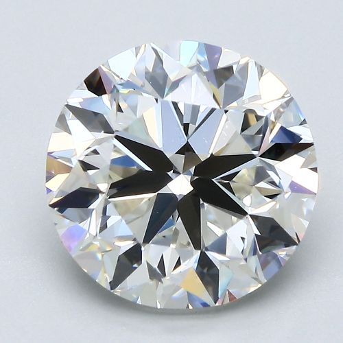 5.01ct J IF Very Good Cut Round Diamond