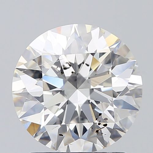 1.61ct F SI2 Rare Carat Ideal Cut Round Diamond