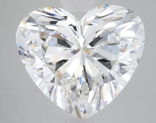 5.27ct H VS1 Rare Carat Ideal Cut Heart Lab Grown Diamond