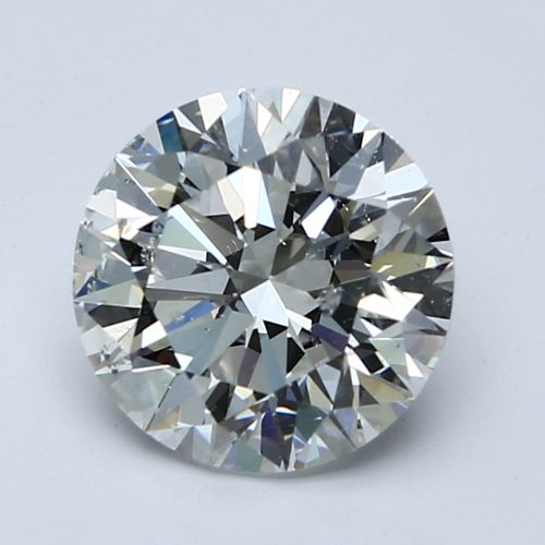 2.50ct F SI2 Rare Carat Ideal Cut Round Diamond