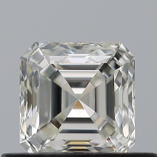 0.51ct J SI1 Rare Carat Ideal Cut Asscher Diamond