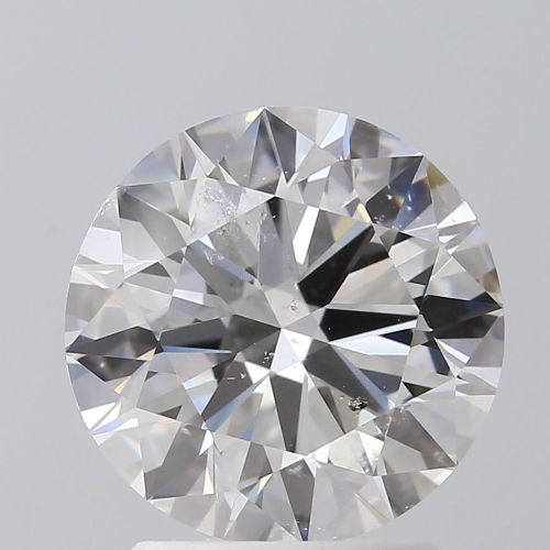 2.03ct F SI2 Rare Carat Ideal Cut Round Diamond