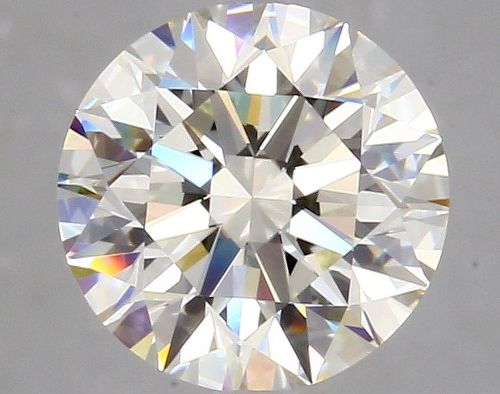 2.36ct K FL Rare Carat Ideal Cut Round Diamond