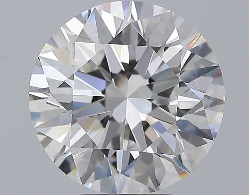 5.01ct D VVS2 Excellent Cut Round Diamond