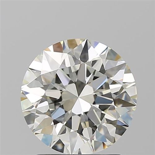 2.02ct K VVS2 Rare Carat Ideal Cut Round Diamond