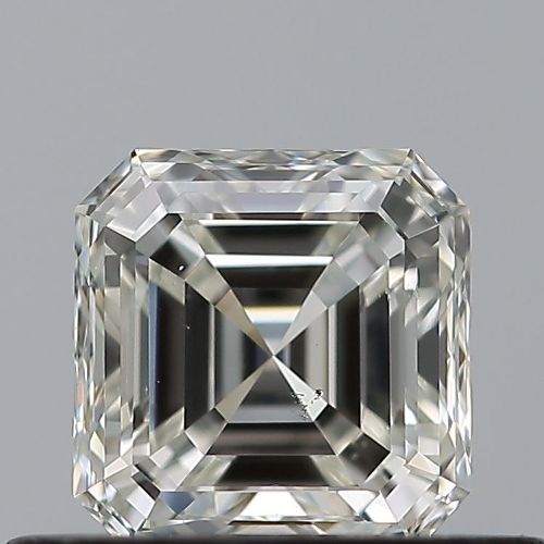 0.50ct J SI1 Very Good Cut Asscher Diamond