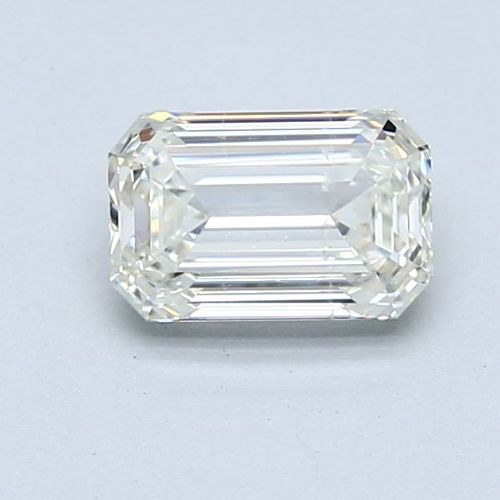 1.02ct K SI2 Excellent Cut Emerald Diamond