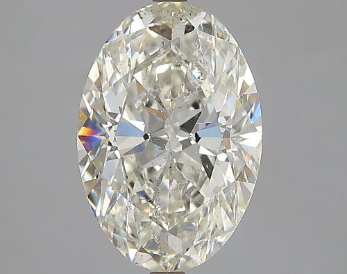 2.63ct K SI2 Rare Carat Ideal Cut Oval Diamond