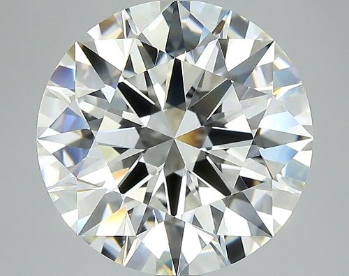 5.03ct I VVS2 Rare Carat Ideal Cut Round Diamond