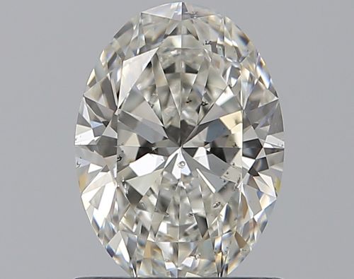 0.83ct H SI2 Excellent Cut Oval Diamond