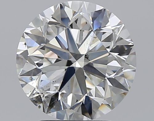 3.02ct I SI2 Very Good Cut Round Diamond