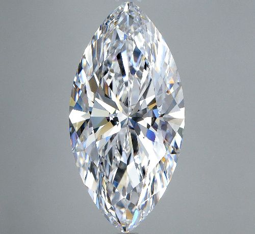 5.01ct D FL Rare Carat Ideal Cut Marquise Diamond