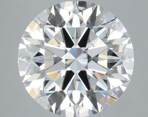3.08ct H SI1 Rare Carat Ideal Cut Round Diamond