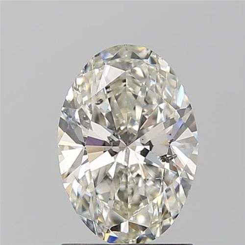 1.23ct J SI2 Rare Carat Ideal Cut Oval Diamond