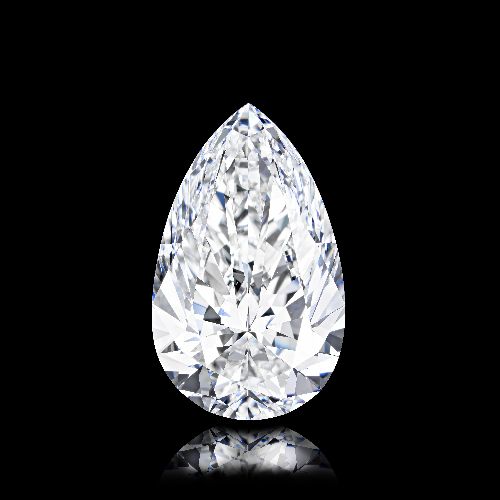 8.06ct E VS2 Rare Carat Ideal Cut Pear Diamond