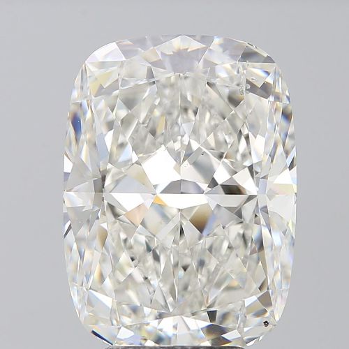 5.13ct I SI1 Rare Carat Ideal Cut Cushion Diamond