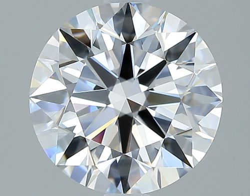 2.03ct D FL Rare Carat Ideal Cut Round Diamond