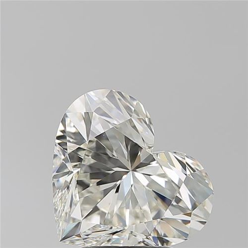 3.21ct K VS1 Rare Carat Ideal Cut Heart Diamond