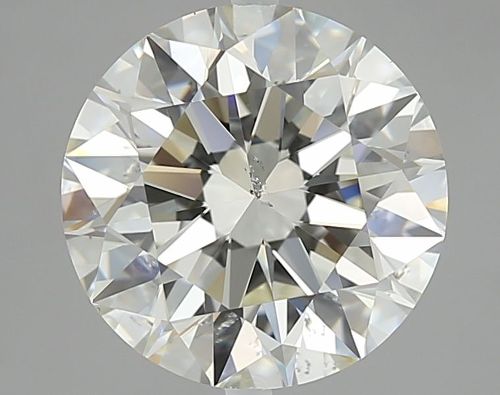 3.80ct K SI1 Rare Carat Ideal Cut Round Diamond