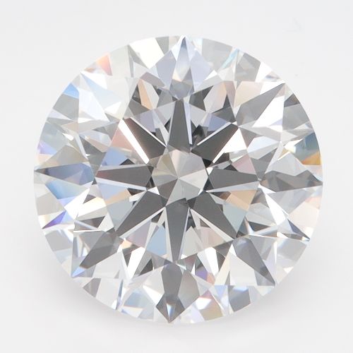 4.28ct D FL Rare Carat Ideal Cut Round Lab Grown Diamond