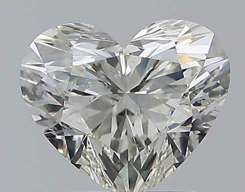 2.01ct K SI2 Rare Carat Ideal Cut Heart Diamond