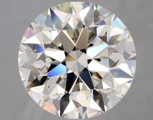 3.49ct K VS2 Excellent Cut Round Diamond