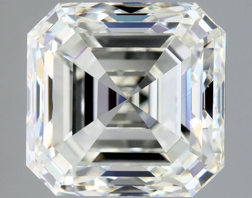 4.01ct K VS1 Very Good Cut Asscher Diamond