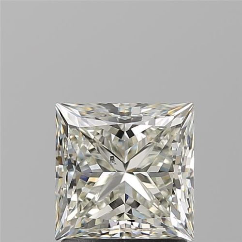 1.70ct K SI1 Rare Carat Ideal Cut Princess Diamond