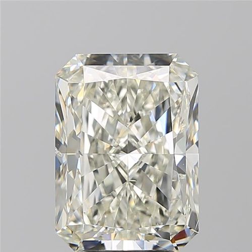 4.01ct K SI1 Rare Carat Ideal Cut Radiant Diamond