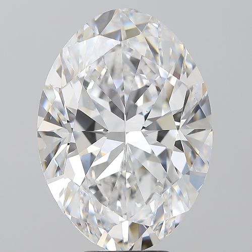 8.01ct D VS2 Rare Carat Ideal Cut Oval Diamond