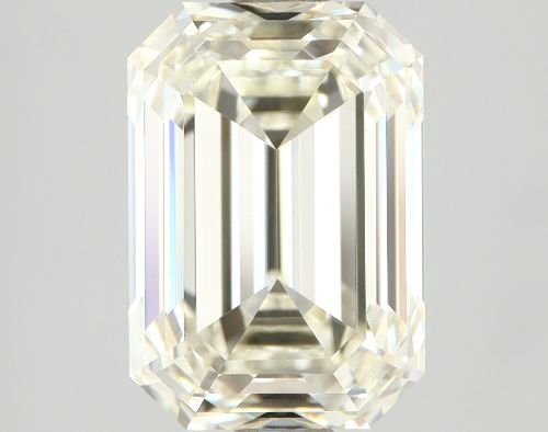 3.01ct K VVS2 Rare Carat Ideal Cut Emerald Diamond