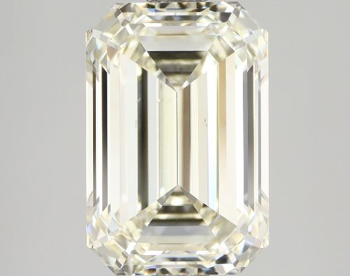 3.02ct K VS1 Rare Carat Ideal Cut Emerald Diamond