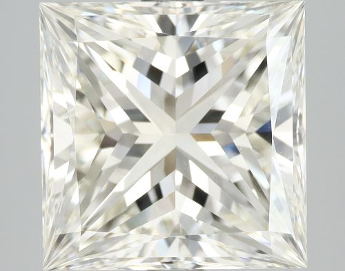 4.02ct J VVS2 Very Good Cut Princess Diamond