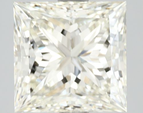 3.02ct J VVS2 Rare Carat Ideal Cut Princess Diamond