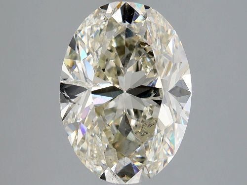 3.27ct J SI2 Very Good Cut Oval Diamond