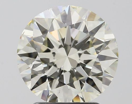 2.38ct J VS2 Rare Carat Ideal Cut Round Diamond