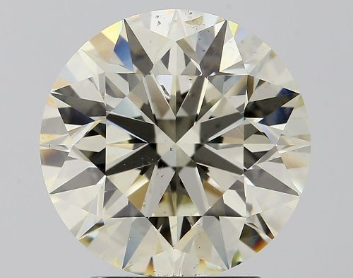 3.00ct K SI1 Rare Carat Ideal Cut Round Diamond