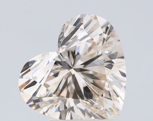 2.56ct K VVS2 Rare Carat Ideal Cut Heart Diamond